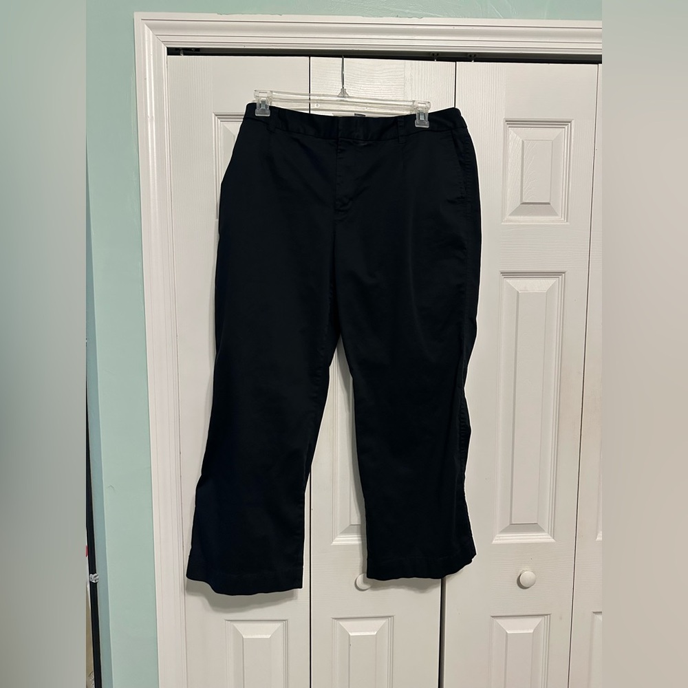Liz Claiborne Black Chinos